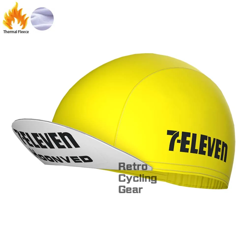 7-ELEVEN Hoonved Fleece Retro Long Cycling Kits