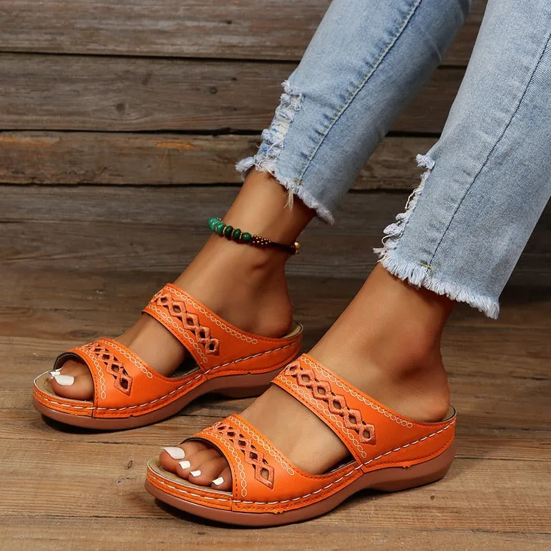 ALYSSON'S™ WOMEN'S THICK ORTHOPEDIC SANDALS 🎁 NOVEMBER SALE