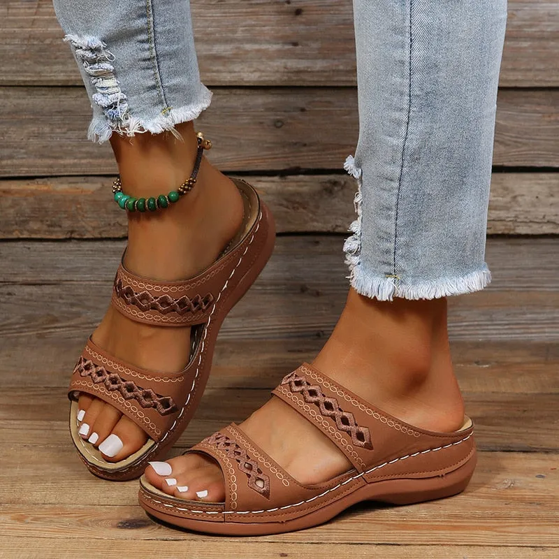 ALYSSON'S™ WOMEN'S THICK ORTHOPEDIC SANDALS 🎁 NOVEMBER SALE