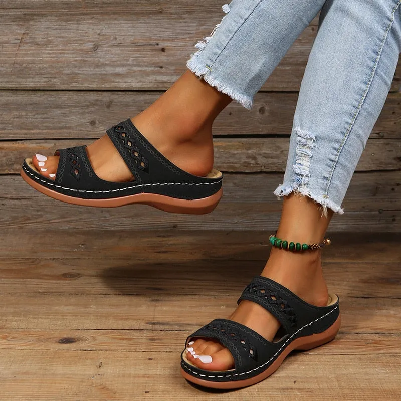 ALYSSON'S™ WOMEN'S THICK ORTHOPEDIC SANDALS 🎁 NOVEMBER SALE