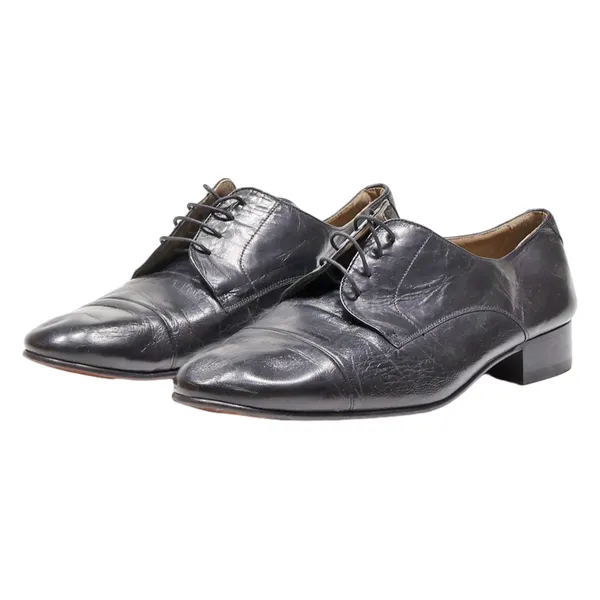 BANOVIO Oxford Shoes Black Leather Mens UK 10.5