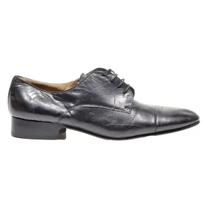 BANOVIO Oxford Shoes Black Leather Mens UK 10.5