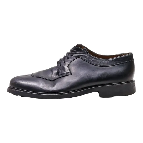 BEXLEY Oxford Shoes Black Leather Mens UK 7.5