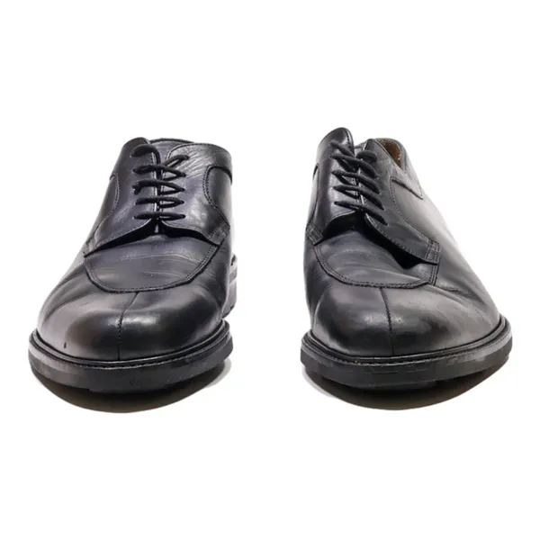 BEXLEY Oxford Shoes Black Leather Mens UK 7.5