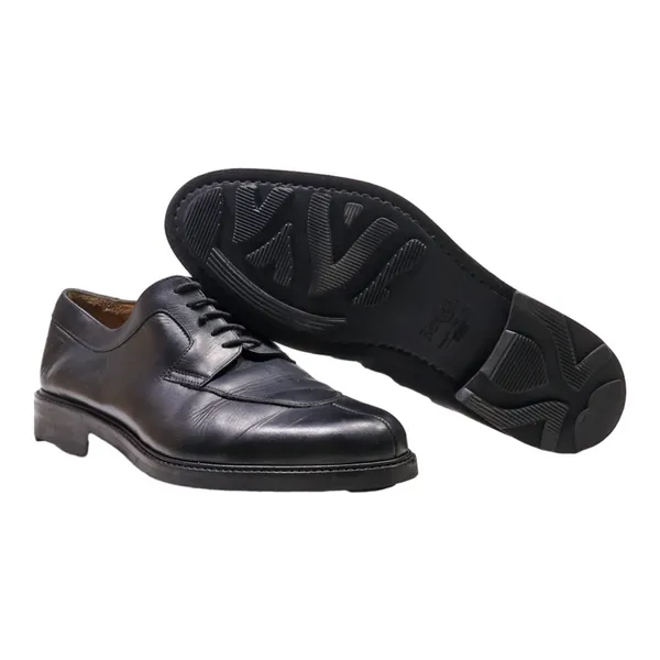 BEXLEY Oxford Shoes Black Leather Mens UK 7.5