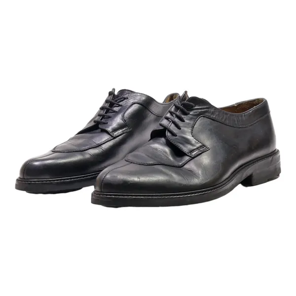 BEXLEY Oxford Shoes Black Leather Mens UK 7.5