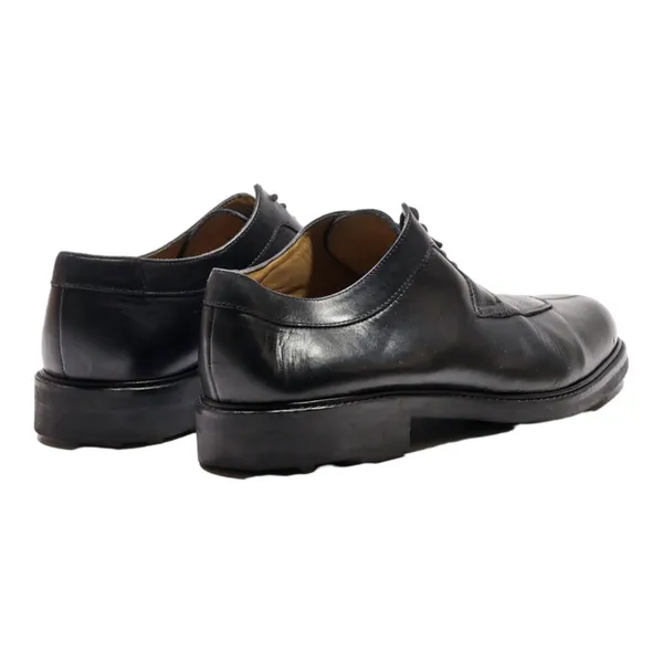 BEXLEY Oxford Shoes Black Leather Mens UK 7.5