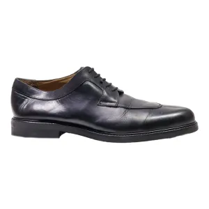 BEXLEY Oxford Shoes Black Leather Mens UK 7.5
