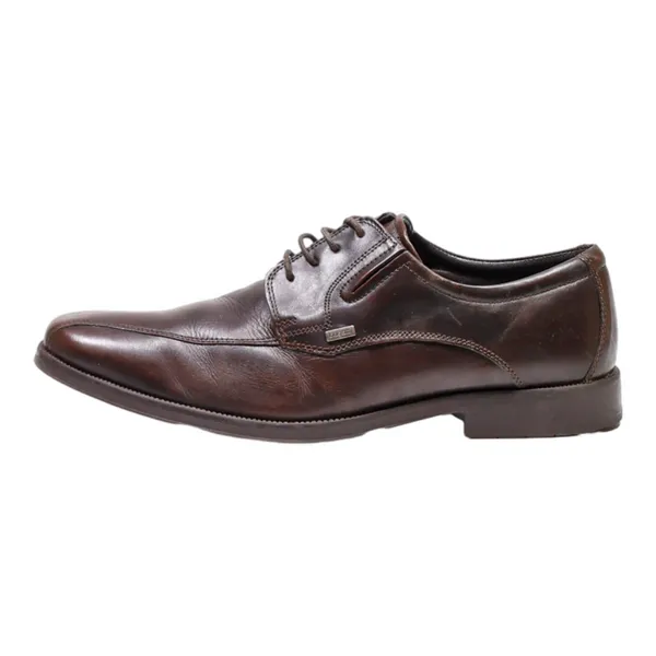 BUGATTI Oxford Shoes Brown Leather Mens UK 9