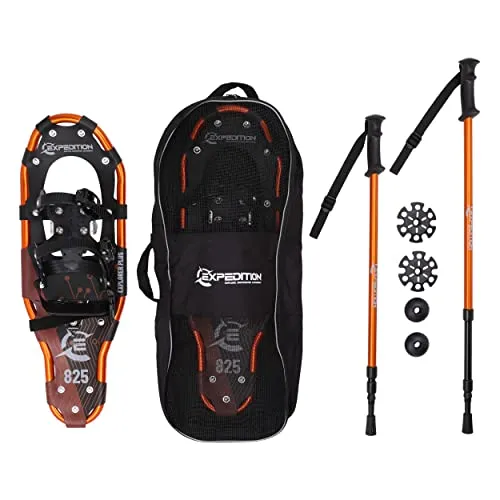 Expedition Light Weight Aluminum Snowshoes Explorer Plus Kit
