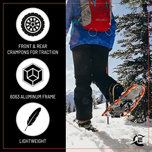 Expedition Light Weight Aluminum Snowshoes Explorer Plus Kit