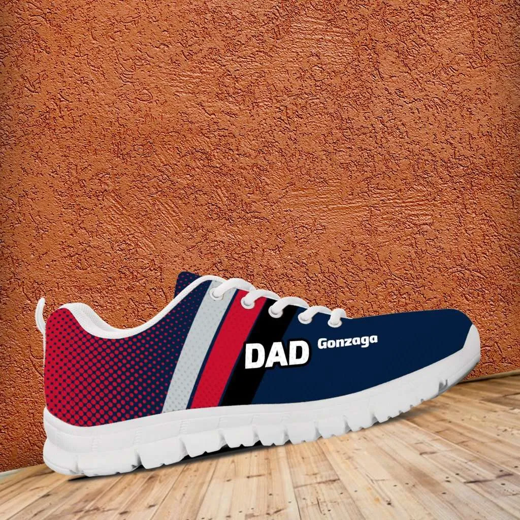 Gonzaga DAD Basketball Fans Running Shoes