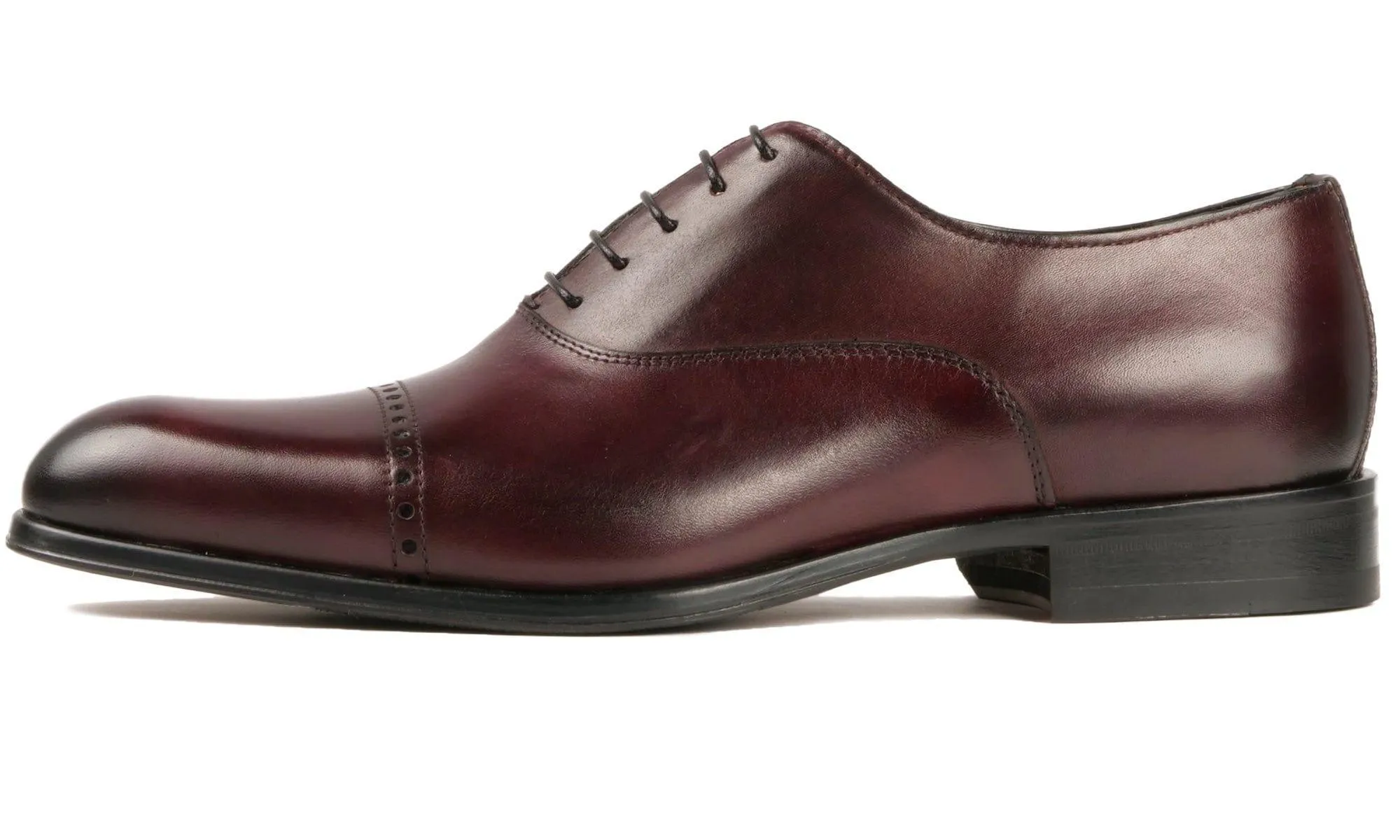 Harrow Cap Toe Oxford Oxblood