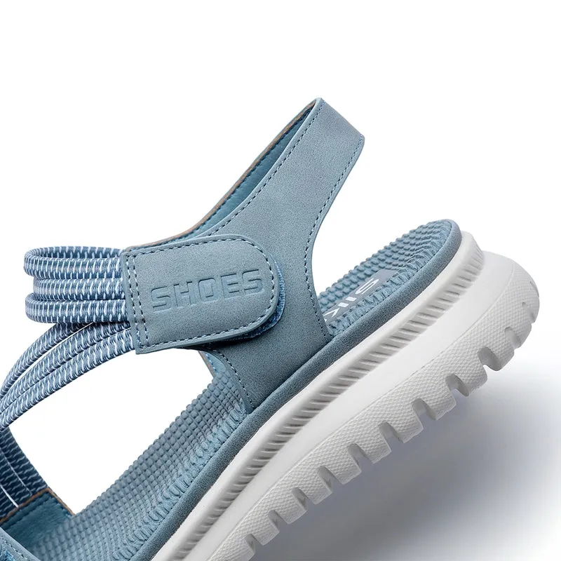 Hiking Sandals for Women Comfortable Walking Sport Sandals with Arch Support and Massage Function Womens Adjustable Strap Lightweight Athletic Sandal for Summer outdoor Adventure