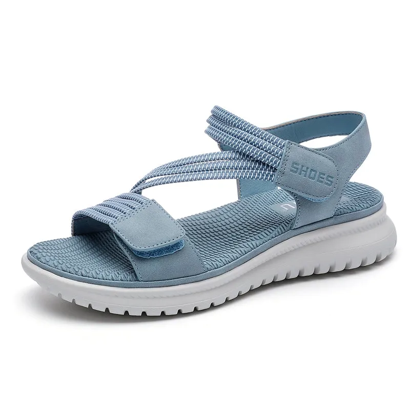 Hiking Sandals for Women Comfortable Walking Sport Sandals with Arch Support and Massage Function Womens Adjustable Strap Lightweight Athletic Sandal for Summer outdoor Adventure