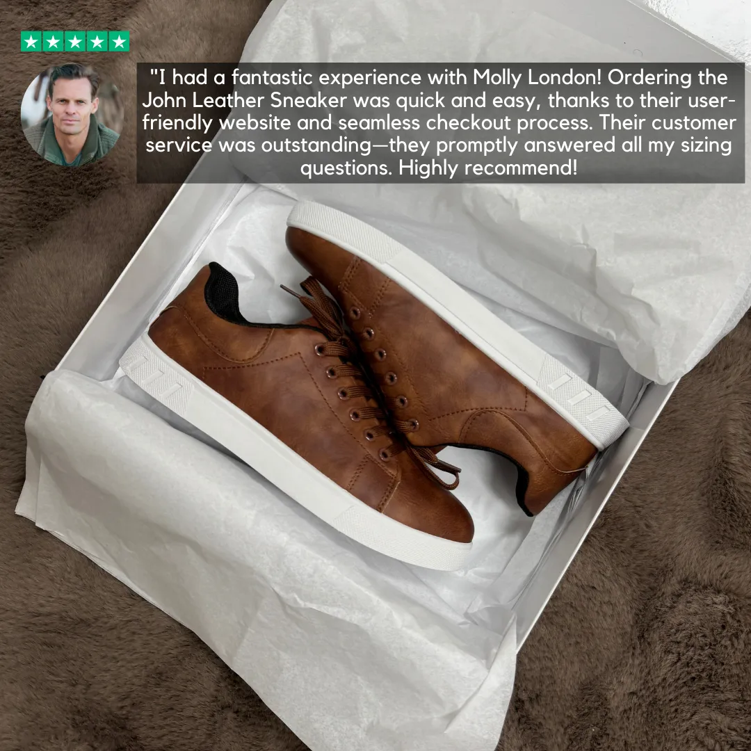 John | Men's Leather Sneakers