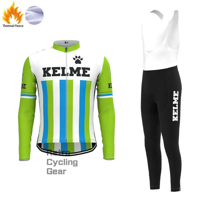 KELME Fleece Retro Cycling Kits