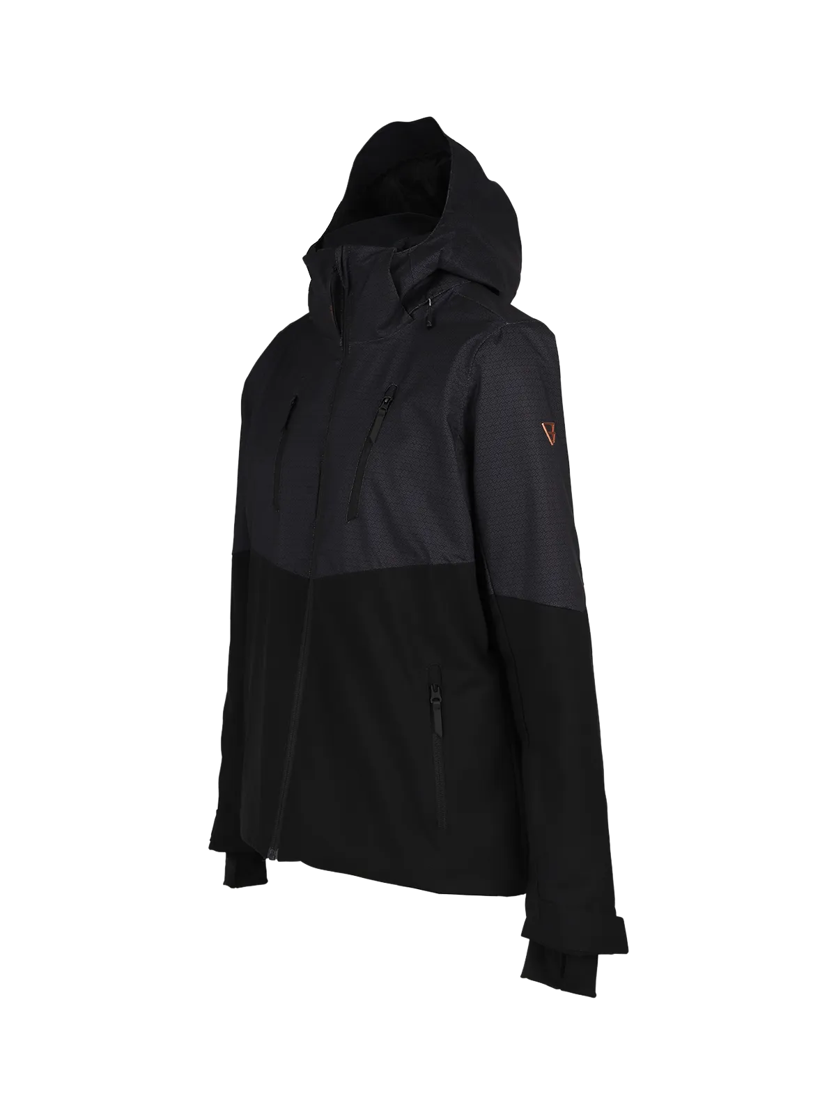 Lattea Women Snow Jacket | Black