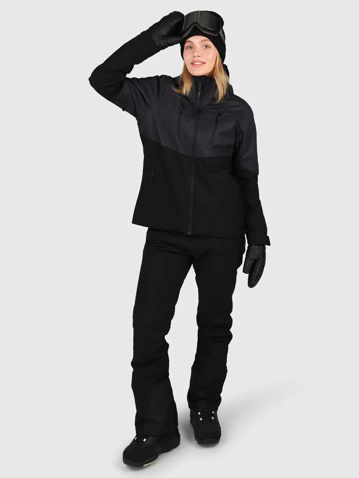 Lattea Women Snow Jacket | Black
