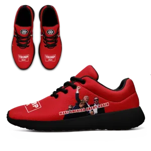 Luxury Gifts,Personalized Trump Sneakers, Custom MAGA Shoes,k Light-Weight and Lace up Shoes, Best Support Gift for Trump