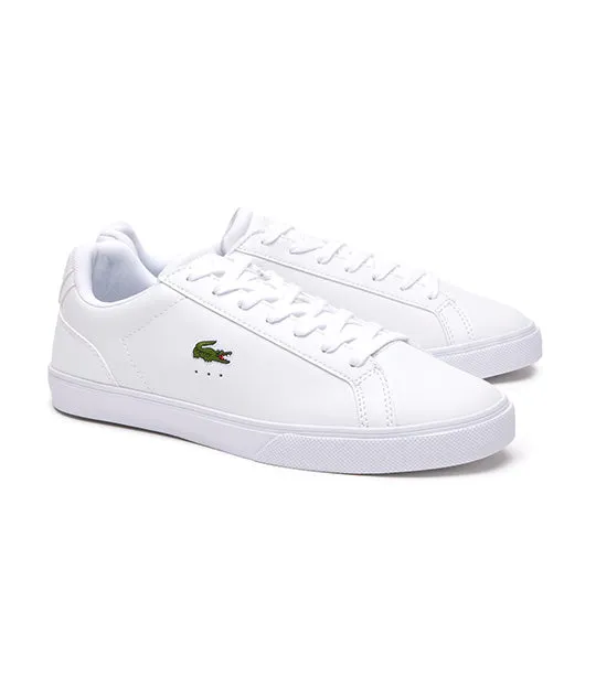 Men’s Lacoste Lerond Pro Leather Trainers White/White