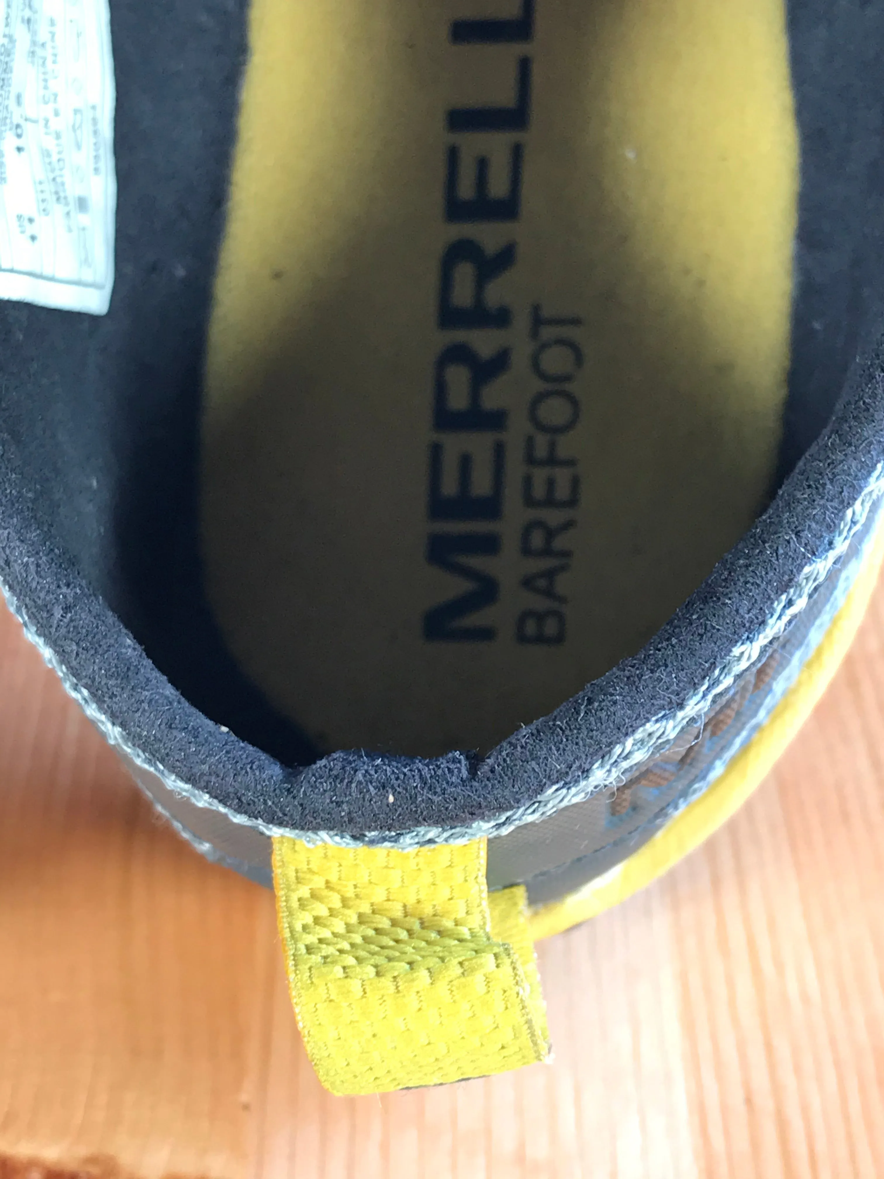 MERRELL BAREFOOT TRAIL GLOVE SMOKE ADVENTURE Mens Size 11 Shoes Sneakers
