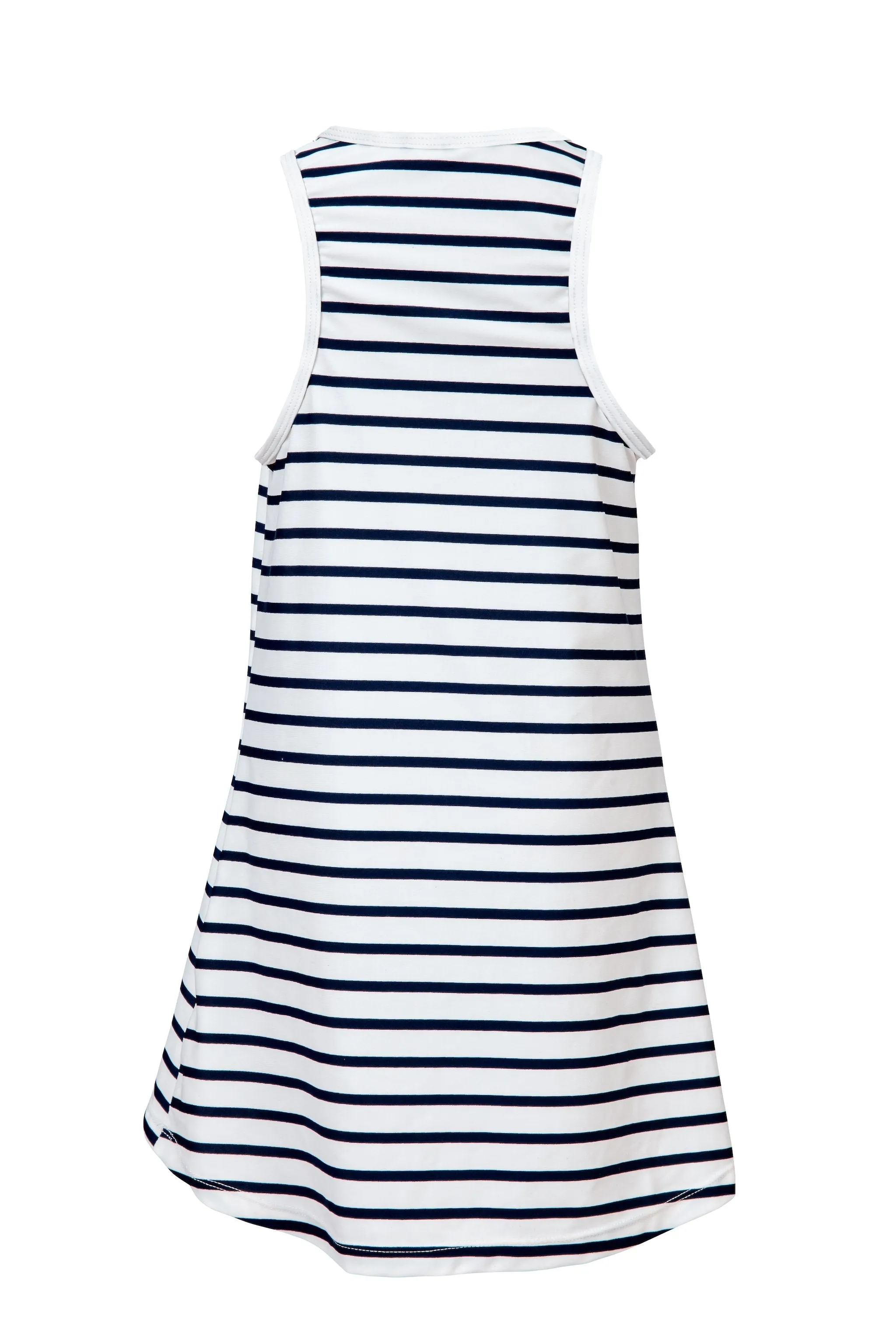 Navy/White Stripe Swim Dress