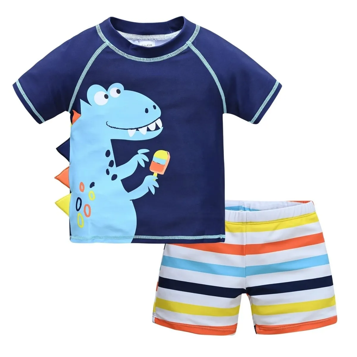 Ocean Explorers: Vibrant Kids' Swimsuit Collection