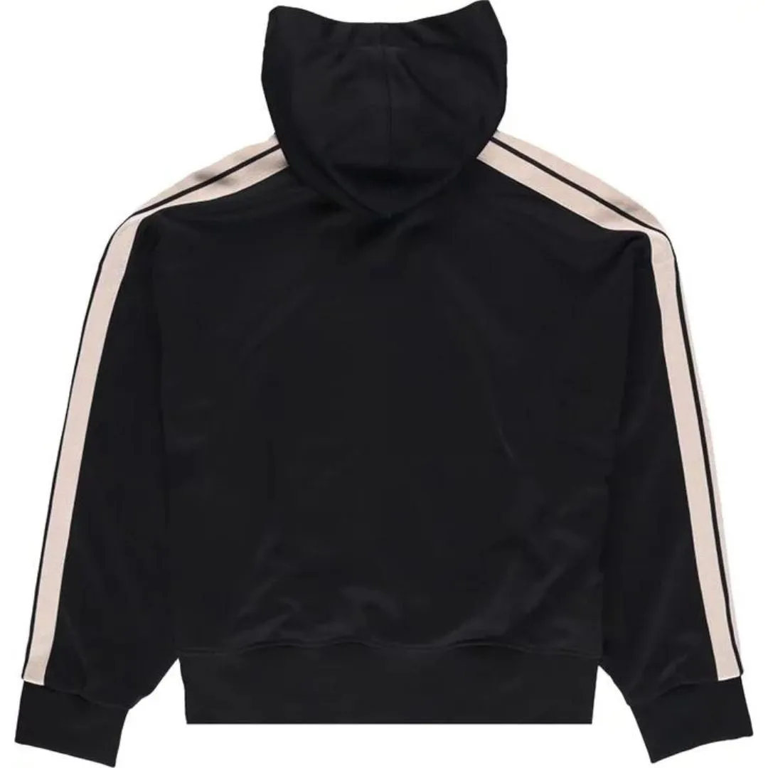 PALM ANGELS ZIPPED CLASSIC TRACK HOODIE BLACK