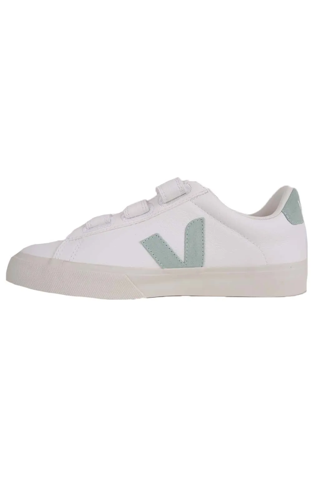 (RC0592878B) Recife Chromefree Leather Shoes - Extra White/Matcha