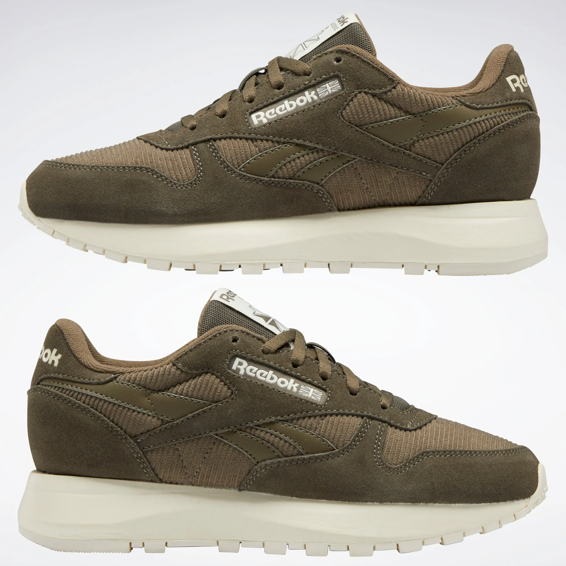 Reebok Footwear Women Classic Leather Sp Shoes Armgrn/Armgrn/Clawht