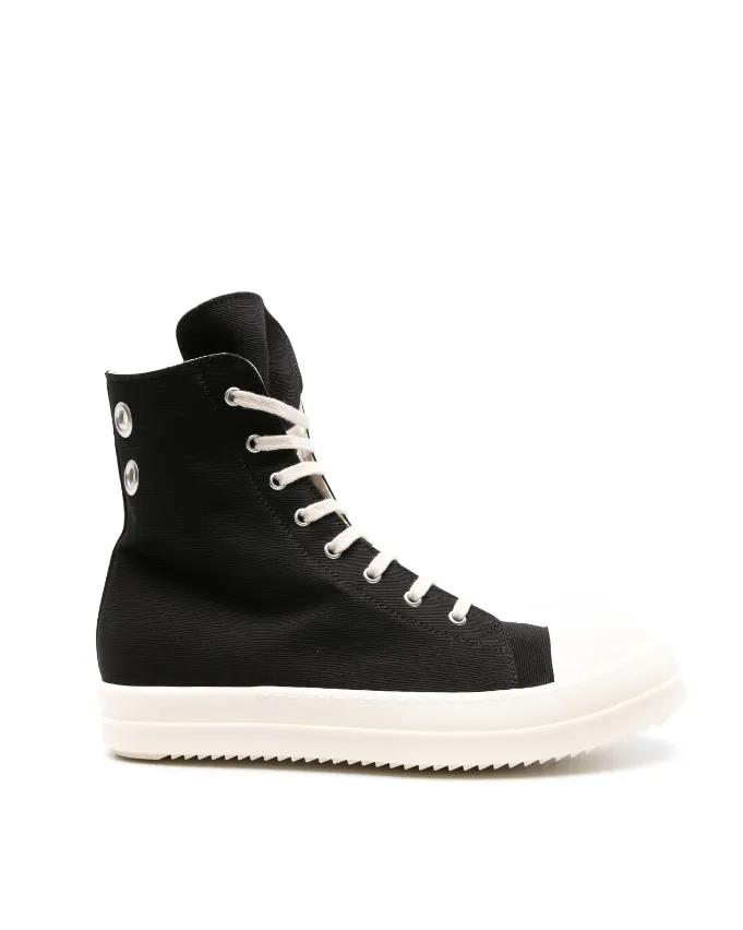 Rick Owens DRKSHDW high-top cotton sneakers