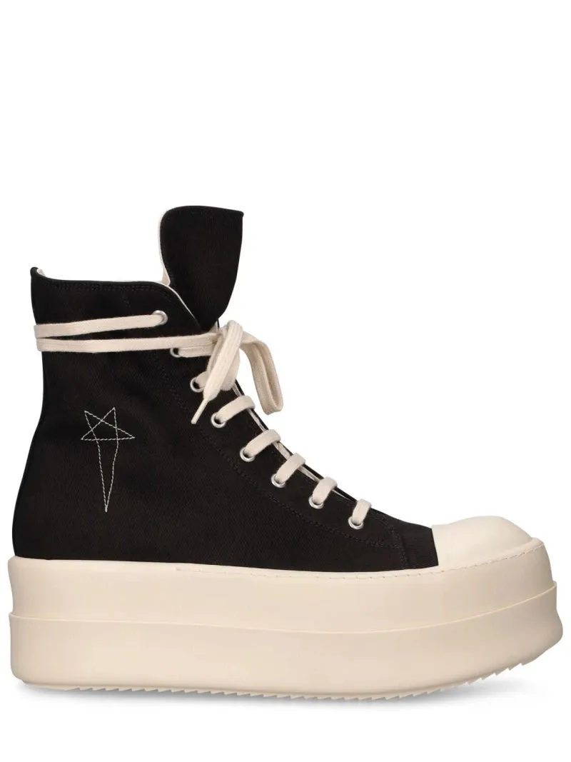 Rick Owens drkshdw Penta Double Bumper High-Top Sneakers