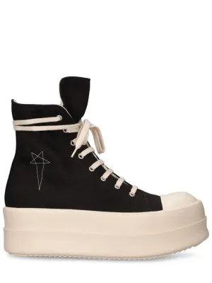 Rick Owens drkshdw Penta Double Bumper High-Top Sneakers