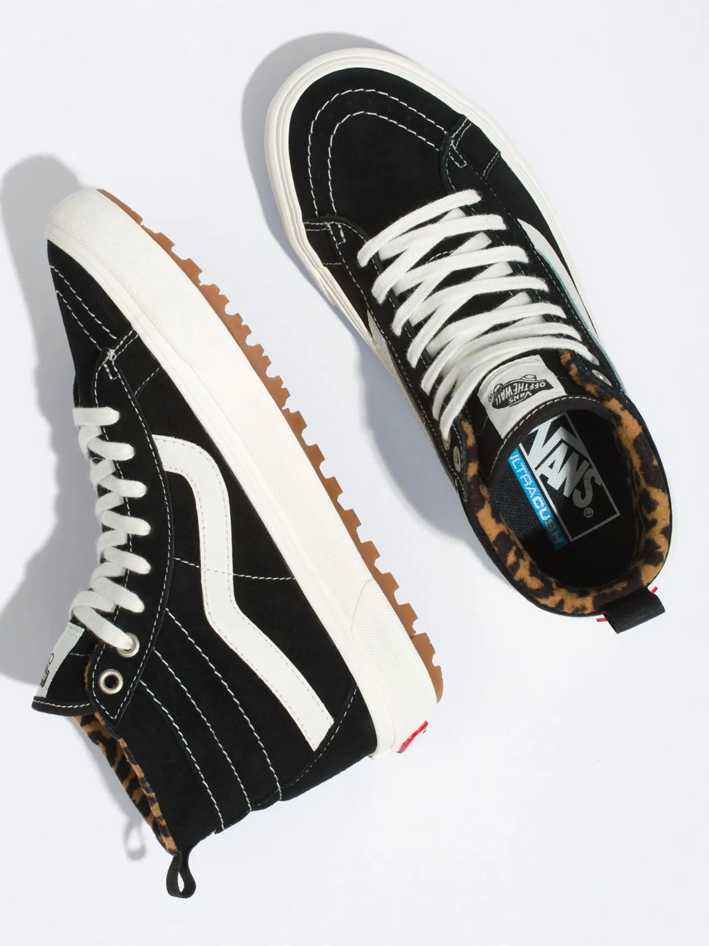 Sk8-Hi MTE-1 Black/Leopard Suede Boots