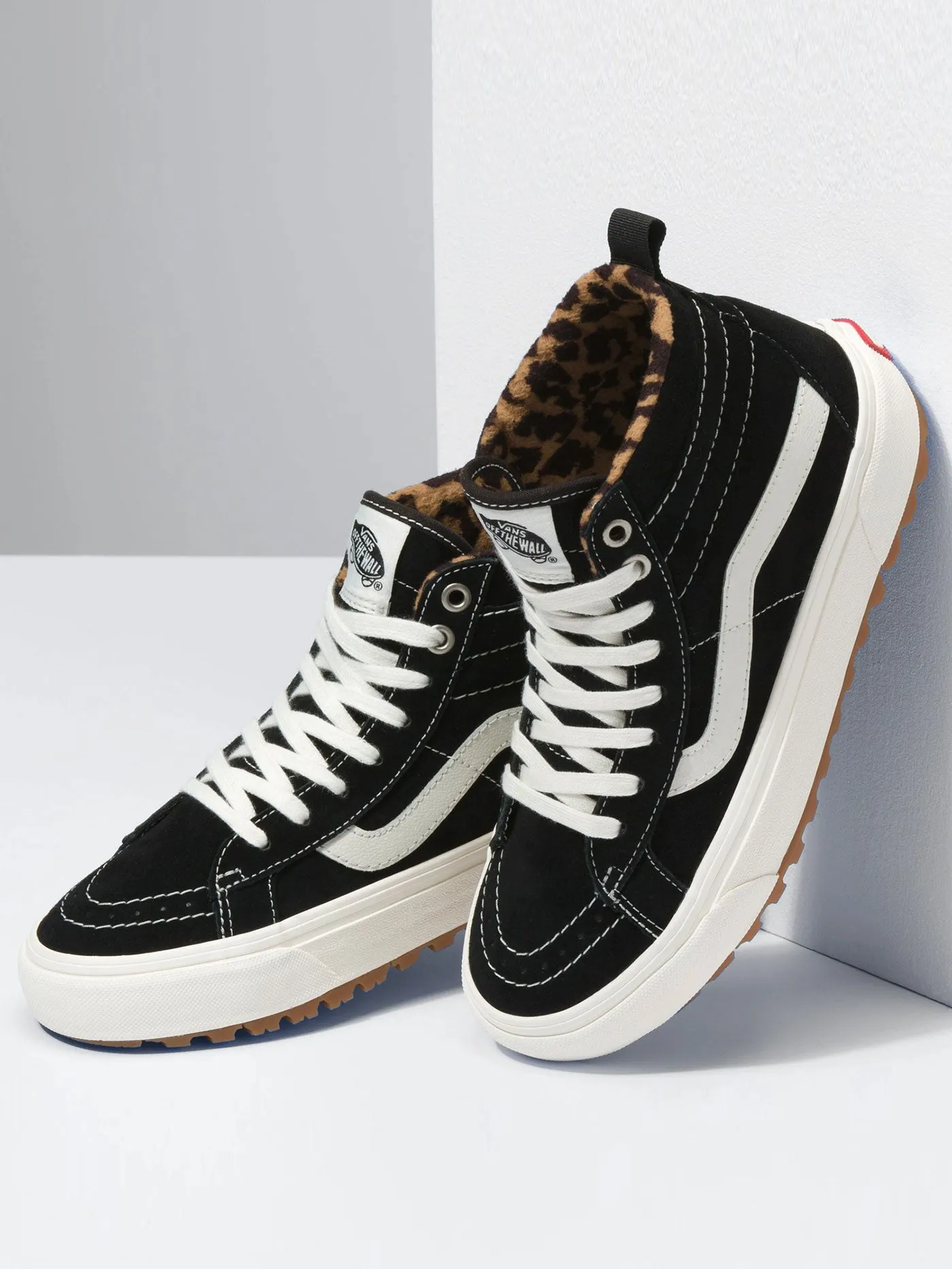 Sk8-Hi MTE-1 Black/Leopard Suede Boots