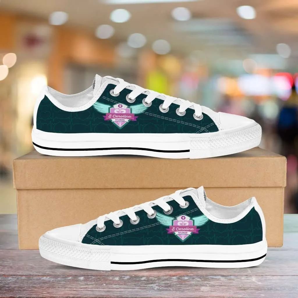 South Carolina Nurse Classic Canvas Tennis Shoes