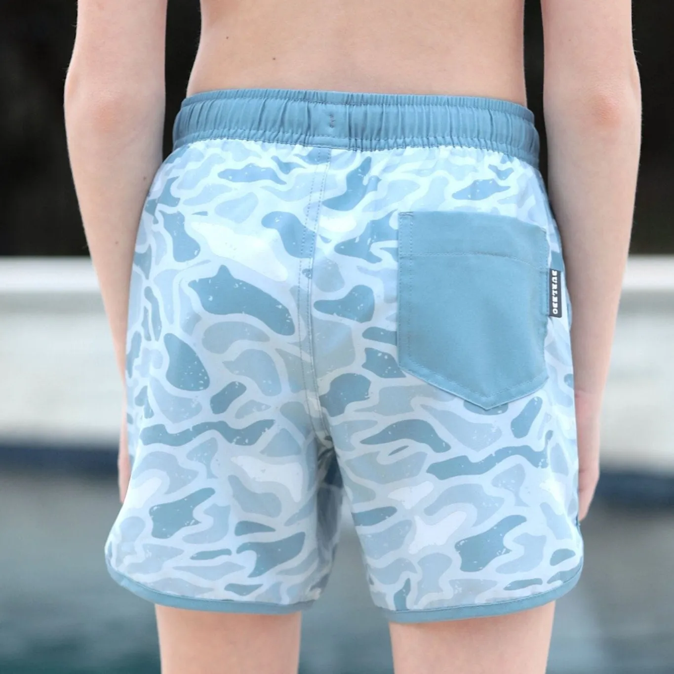 Youth Swim Trunk - Seaside Camo