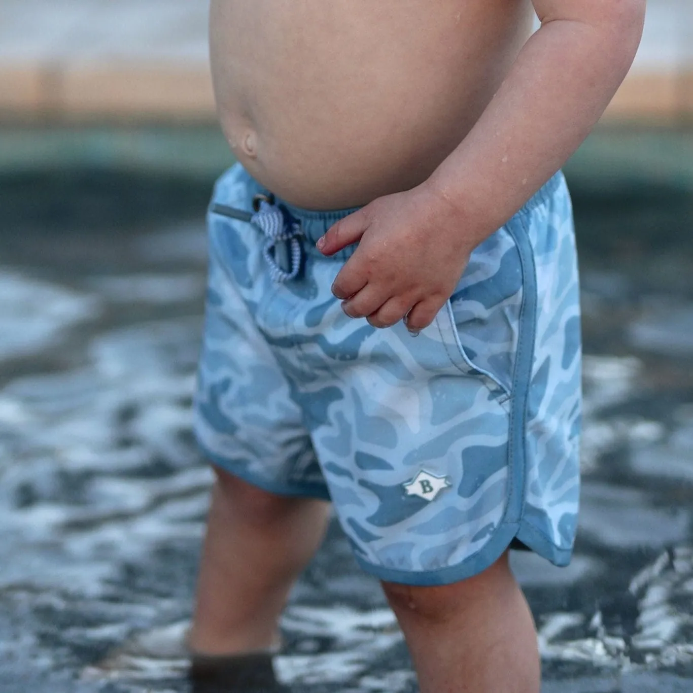 Youth Swim Trunk - Seaside Camo
